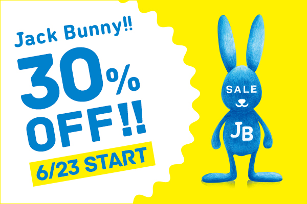 Jack Bunny!! SUMMER セールスタート!!